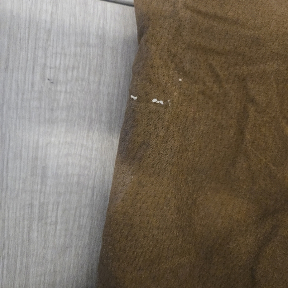 Vintage Bugle Boy Leather Bomber Jacket Mens Large Brown Naturally Distressed - Picture 8 of 9